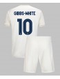 Otroške Nogometnih dresov Nottingham Forest Morgan Gibbs-White #10 Gostujoči 2025-26 Kratki rokavi (+ hlače)